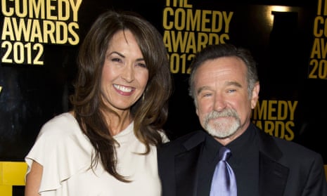 Robin Williams and his wife Susan Schneider Williams in 2012. ‘Robin was losing his mind and he was aware of it,’ she said.
