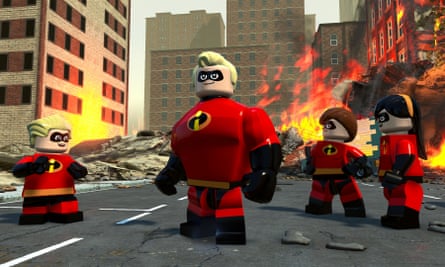 Team up … Lego The Incredibles.