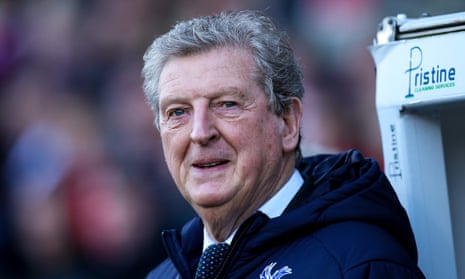Still managing, Crystal Palace boss Roy Hodgson.