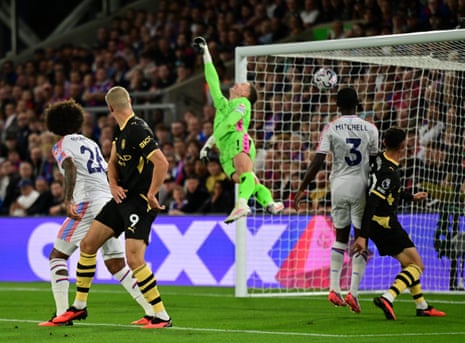 Haaland scores for City.