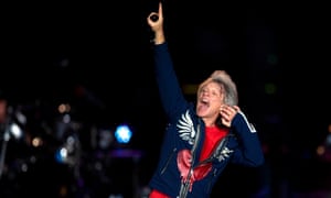 Jon Bon Jovi performs at the Rock in Rio festival