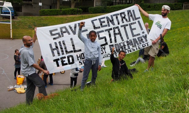 Locals campaign for Central Hill: only two residents out of 150 questioned wanted the estate demolished.