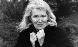 Angela Carter pictured in 1984