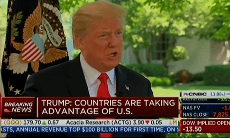 President Trump on CNBC