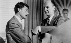 Roddy McDowall and John Gielgud in Tony Richardson’s 1965 film of The Loved One.