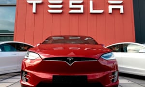 A Tesla showroom and service centre