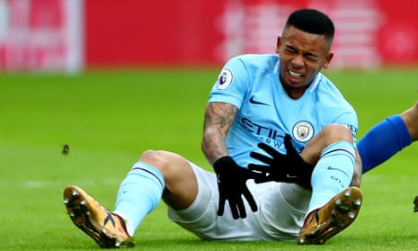 Gabriel Jesus picked up the injury on New Year’s Eve against Crystal Palace.