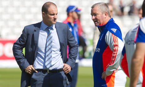 Andrew Strauss, left, the director of England cricket, said the ECB are working on a system that takes white-ball cricket more seriously.