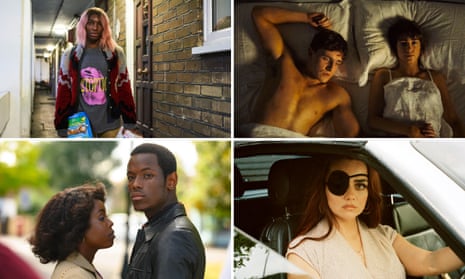 Small Axe (bottom left) is up against Michaela Coel’s I May Destroy You (top left), Normal People (top right) and Channel 4’s porn drama Adult Material (bottom right).