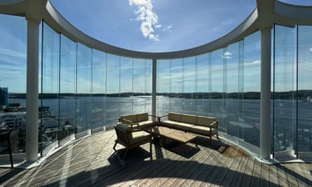 View from the top of the Kunstsilo.