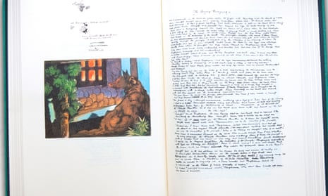Rudyard Kipling's manuscript of The Jungle Book features illustrations by French artist Maurice de Becque.