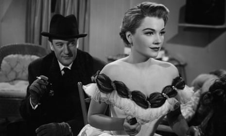 George Sanders and Anne Baxter in All About Eve