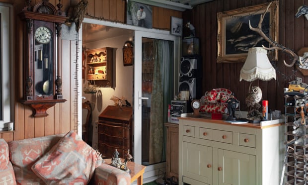 ‘I’ve lived here for 30 years’: Welsh shipping container resident faces eviction One of the living rooms