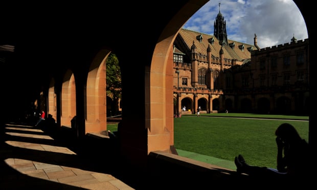 The quadrangle at The University of Sydney