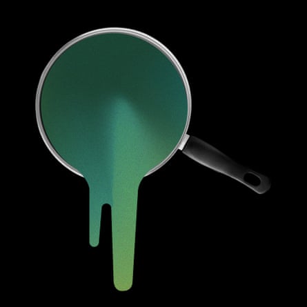 A melting magnifying glass