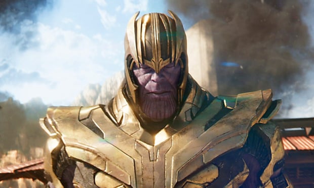 Josh Brolin as Thanos in Avengers: Infinity War (2018).