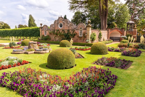 Erddig Hall an historic 17th century mansion amidst extensive gardens and parkland in Shropshire is one of the most visited stately homes.