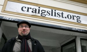 Craig Newmark, the founder of Craigslist, which has recently shut down its renowned ‘personals’ section.