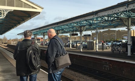 Morrison and Bryars at Goole station.