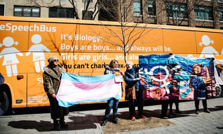 Free speech bus in New York City