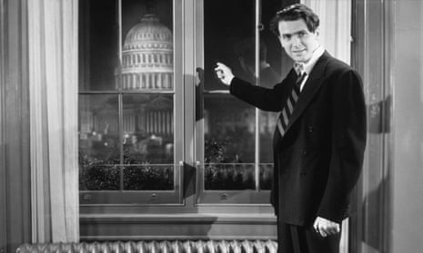 James Stewart in the 1939 film Mr Smith Goes to Washington, which presented an idealistic vision of US democracy.