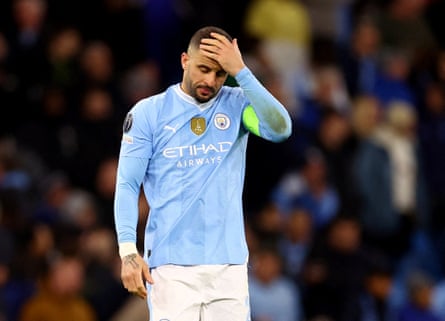 Kyle Walker after defeat to Madrid.