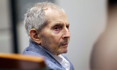 Robert Durst during his murder trial in Los Angeles, California on 10 March 2020.