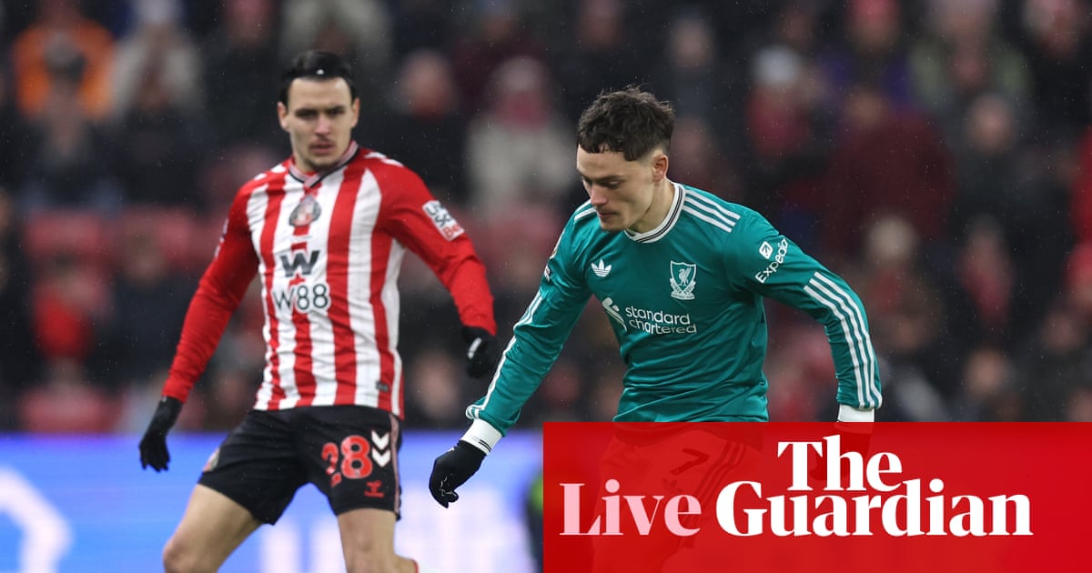 Sunderland v Liverpool: Premier League – live