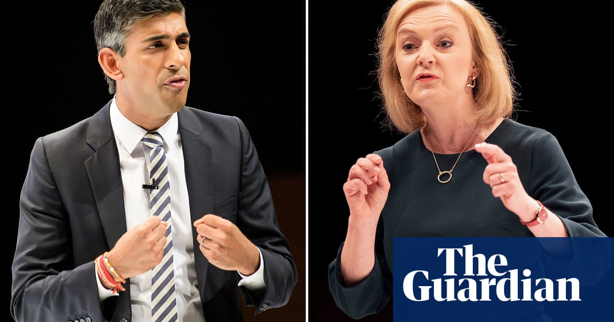 Sunak and Truss rule out freezing energy prices at leadership hustings