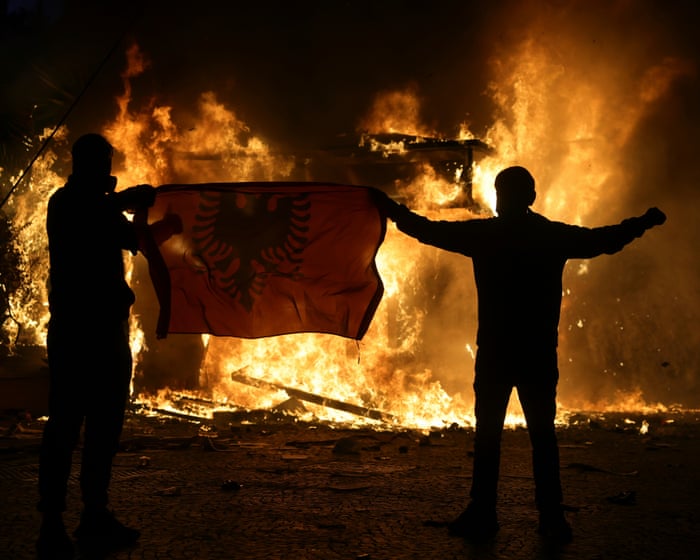 Albania’s prime minister vows not to resign over student-led protests
