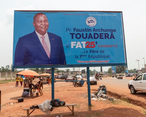 Central African Republic goes to polls as president seeks third term Central African Republic goes to polls as president seeks third term
