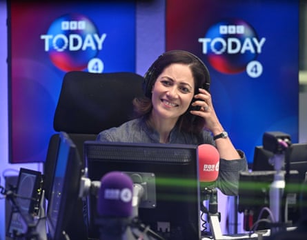 Bring her back! … Mishal Husain, who has left the BBC.