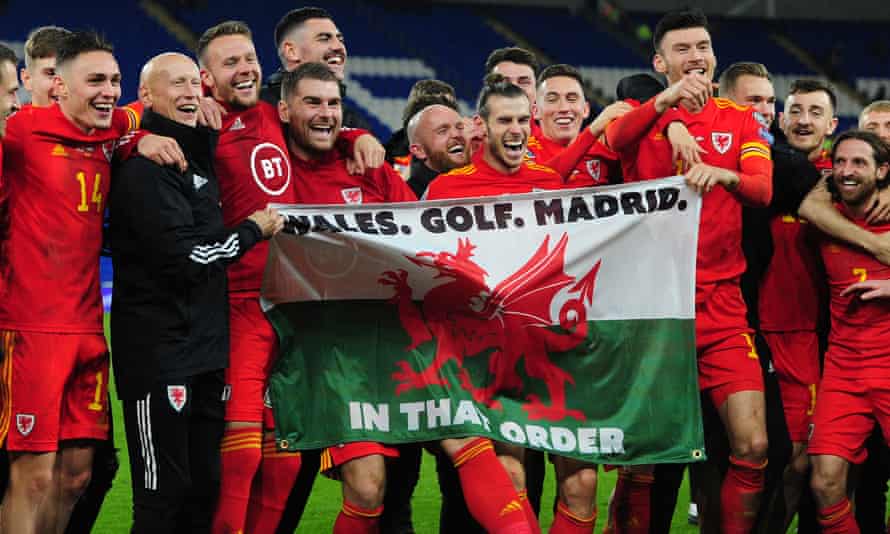 Wales. Golf. Madrid. in that order