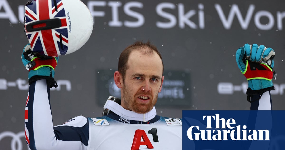 Skier Dave Ryding: ‘Now I just have to put on the video and say: watch that’