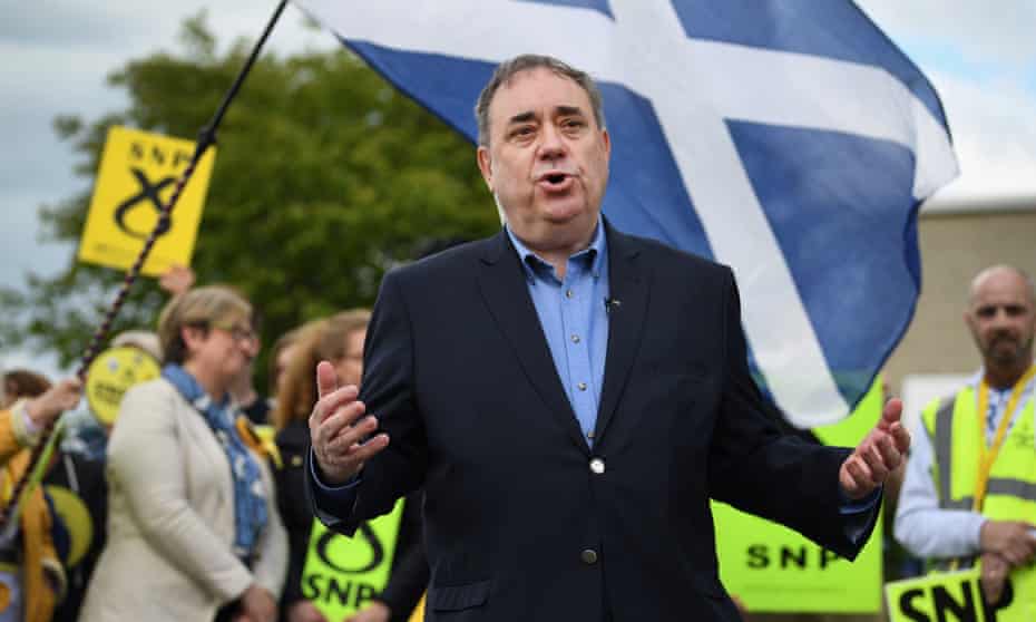 Alex Salmond is taking the Scottish government to court. 