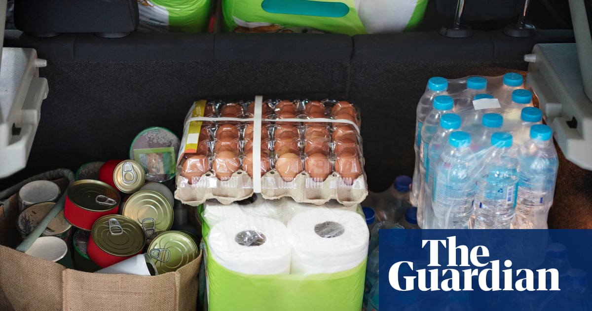 Worried Britons ‘prepping’ for major disruption with stash of tins and cash, survey shows