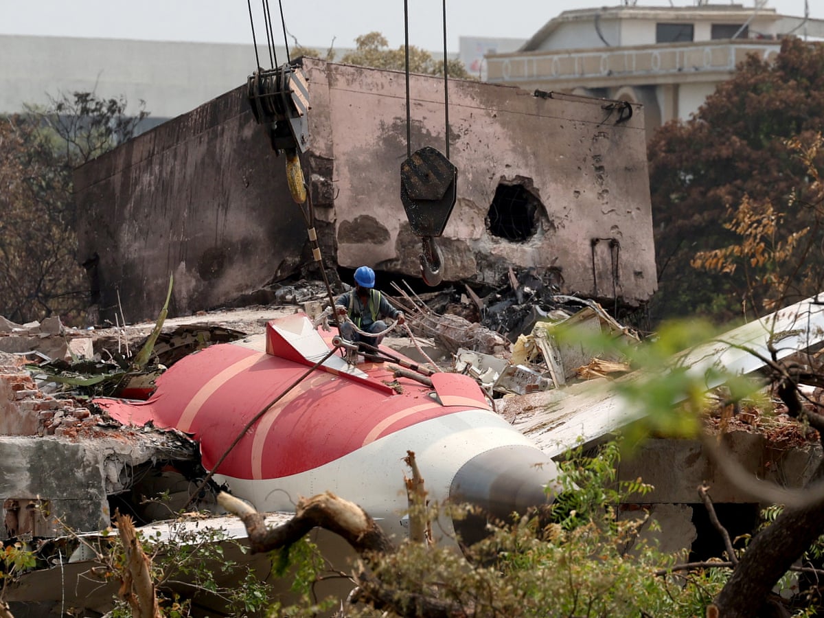 Air India captain sent mayday less than minute before crash, say authorities | Air India Ahmedabad plane crash | The Guardian