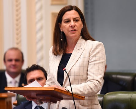 The Queensland attorney general, Deb Frecklington