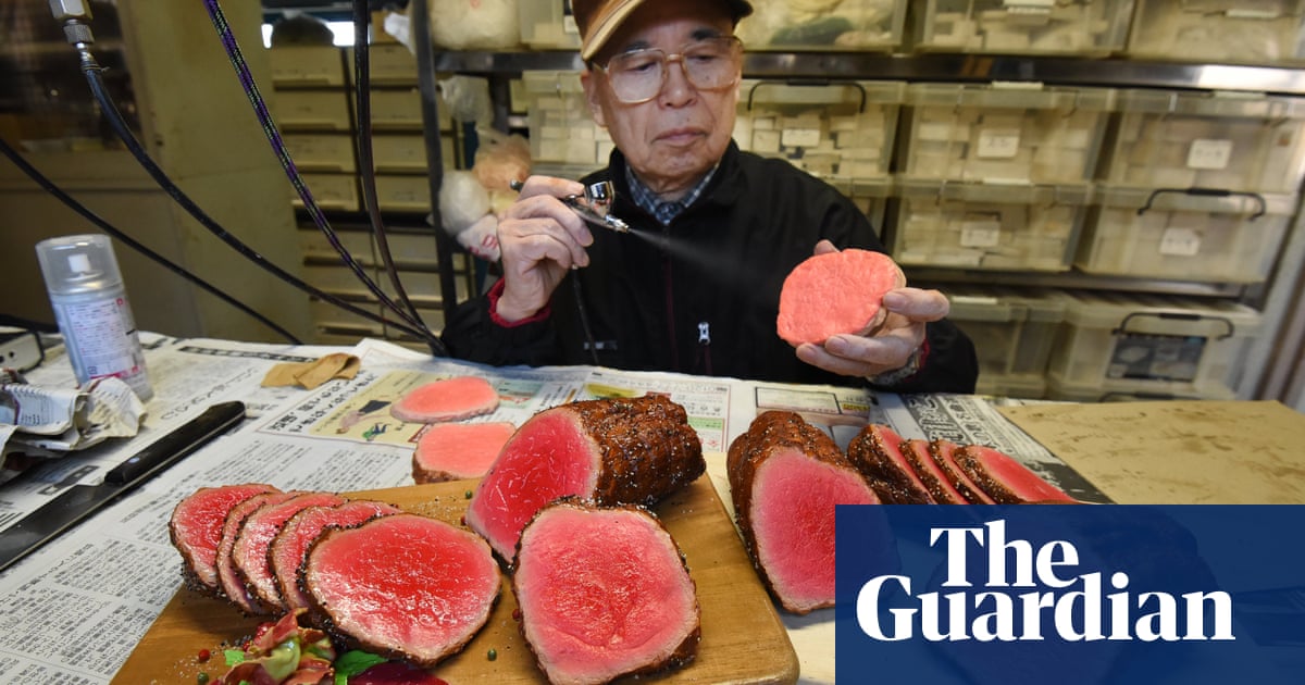 'Looks good enough to eat': inside the home of Japan's fake food