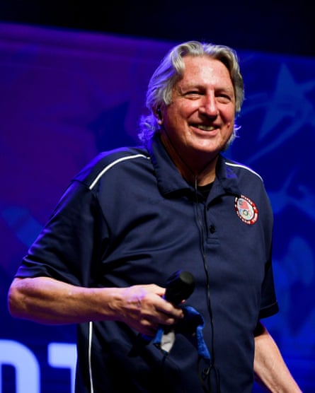 Dick Fosbury in 2021. In later life he became a motivational speaker.