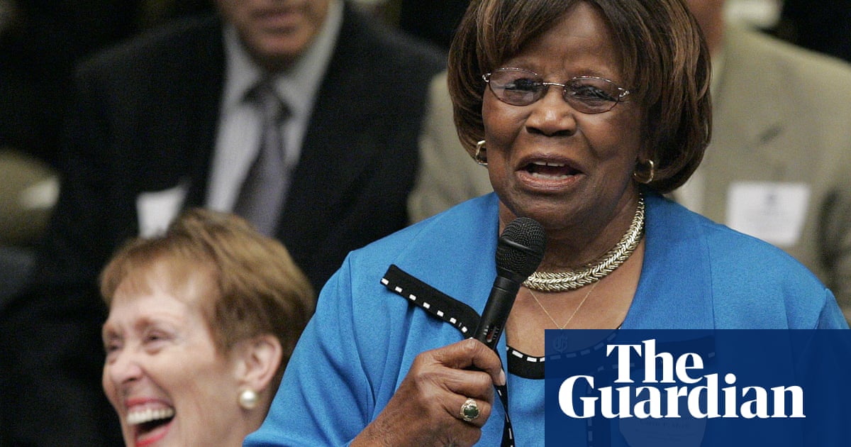 Carrie Meek, daughter of Black sharecroppers who blazed path to Congress, dies aged 95