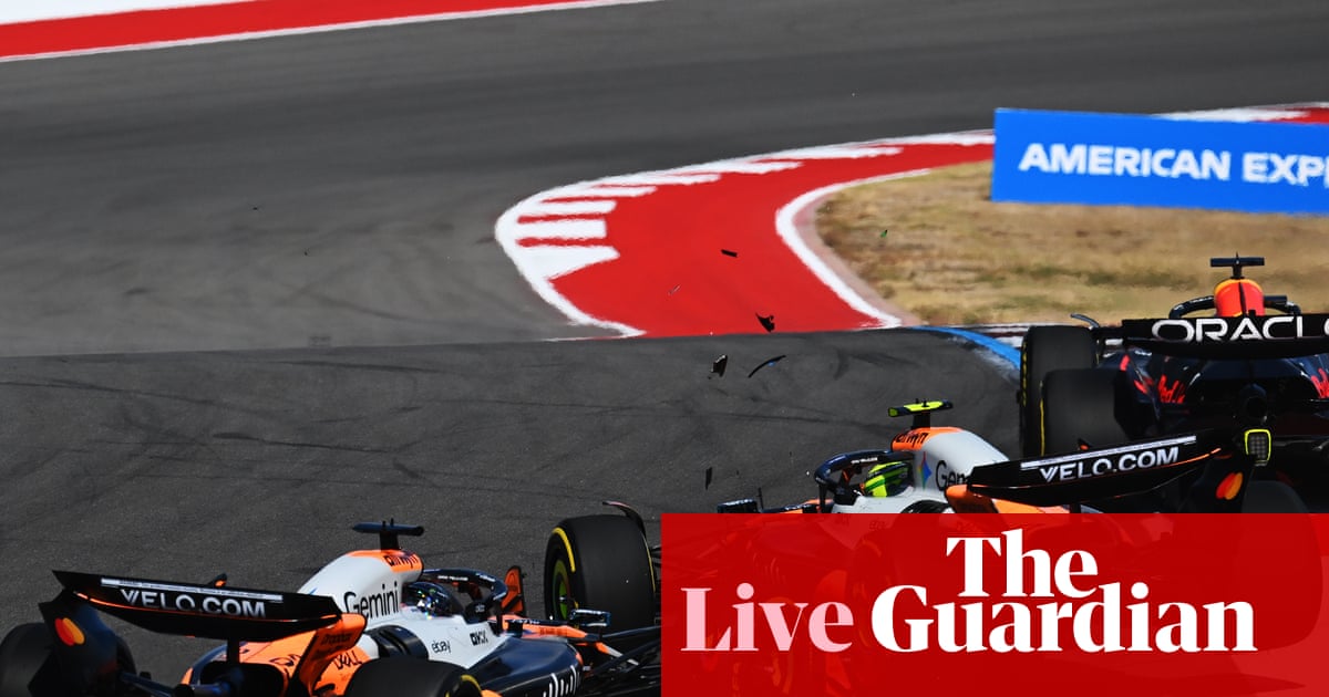 Verstappen wins sprint race after Norris and Piastri collide, before US Grand Prix qualifying live