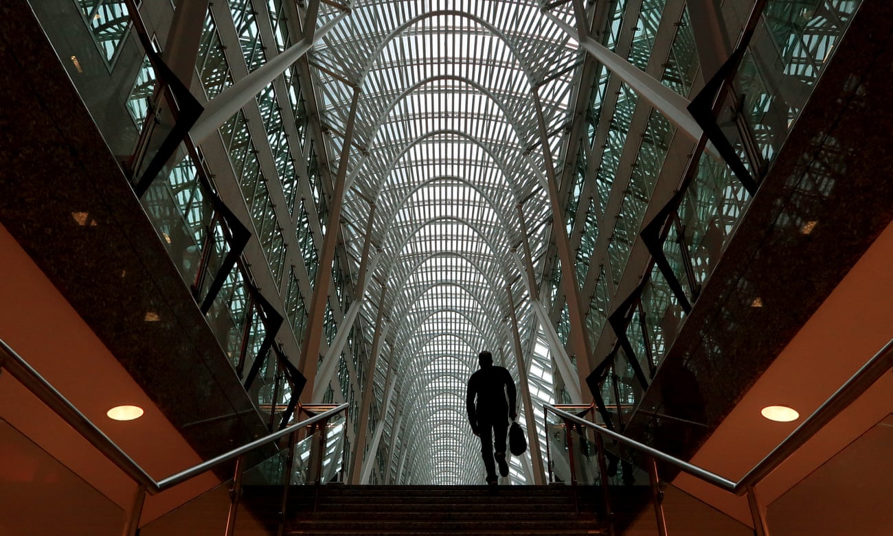 The Santiago Calatrava-designed Brookfield Place office complex in Toronto.