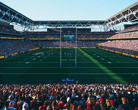 The NRL preliminary final match between Brisbane Broncos and Penrith Panthers at Suncorp stadium, Brisbane