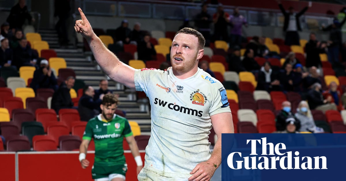 Sam Simmonds breaks Premiership record in Exeter’s win over London Irish