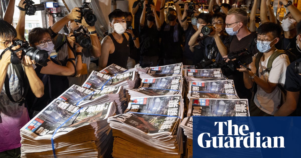 ‘The pressure is unbearable’: final days of Hong Kong’s Apple Daily