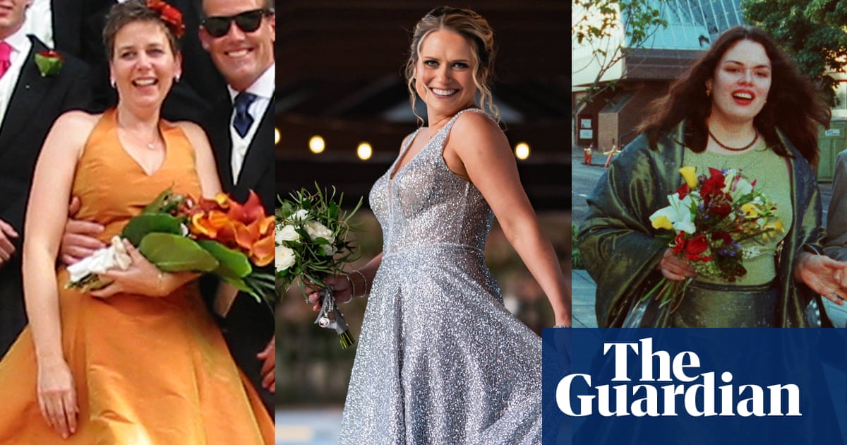 ‘I chose red’: why these brides ditched the white wedding dress for colorful gowns