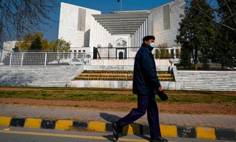 Supreme court building in Islamabad