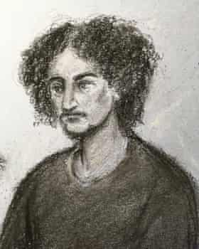 Artist's Sketch of the Court of Danyal Hussein