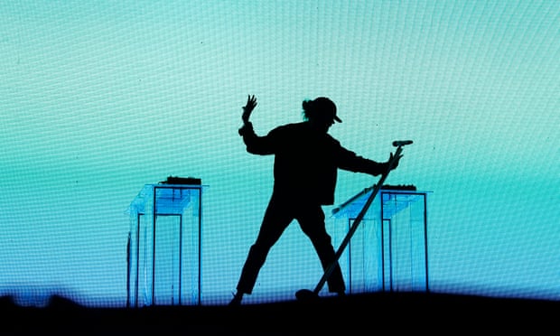 First up is Hugo...Madden performing at Coachella.